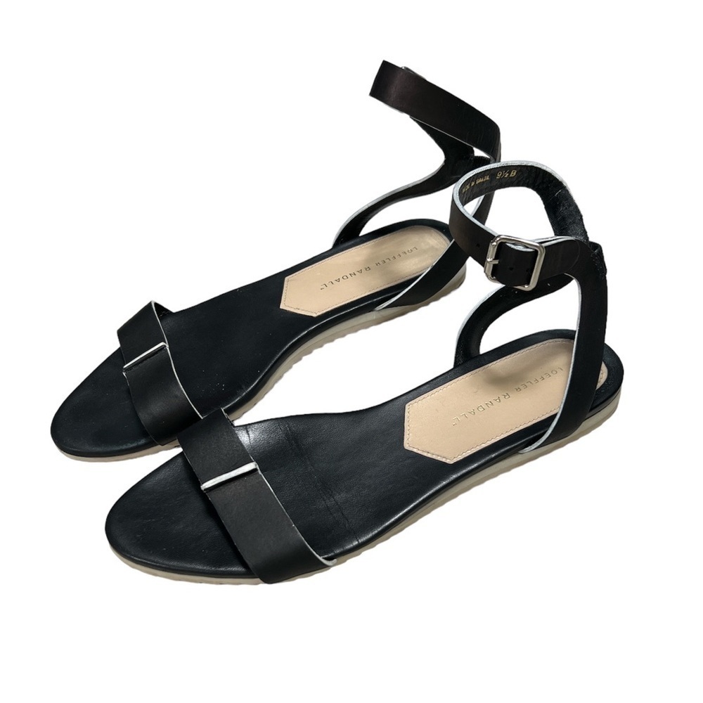 Loeffler Randall Flat Ankle Strap Sandals